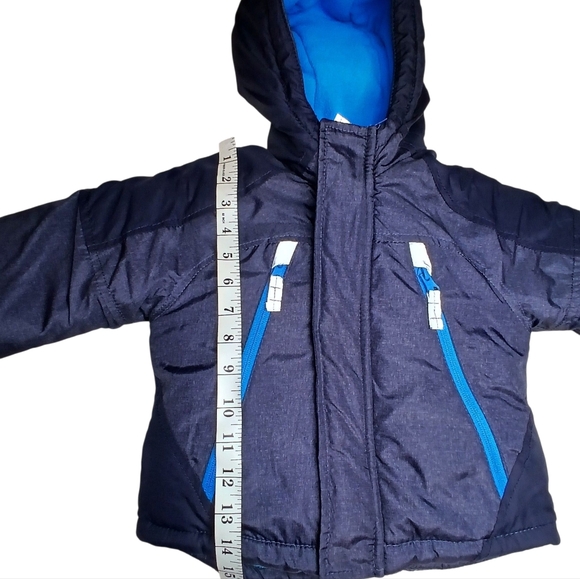 Carters Toddler Puffer Jacket Blue 2T - Picture 5 of 7